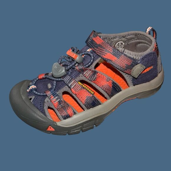 Toddler Keen Newport H2 Dress Blue Koi Sneaker Sandal Size 12 C - Picture 9 of 11